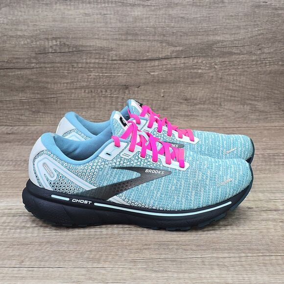 Brooks Ghost 14 Women's Sz 9 B Blue Running Shoes (1203561B141) READ DESCRIPTION - Picture 1 of 11